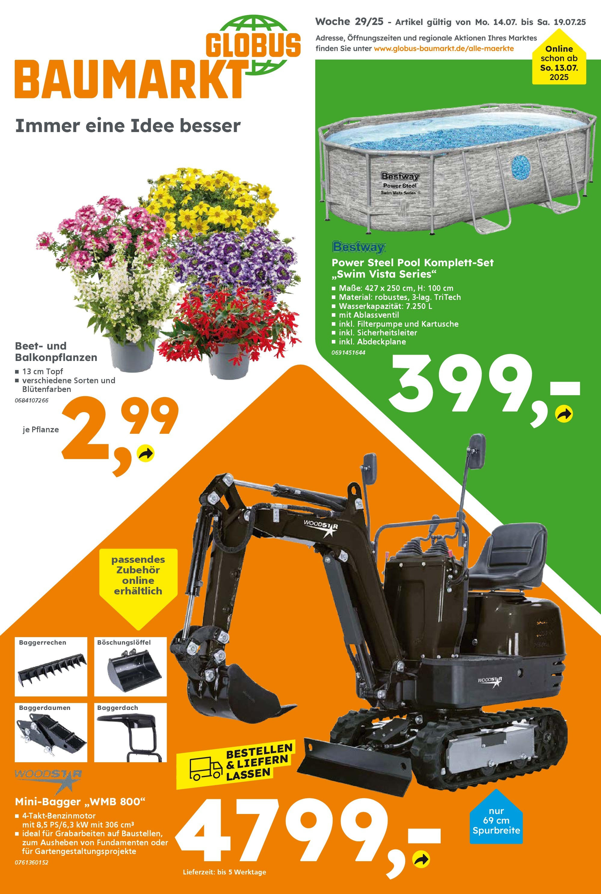 Globus Baumarkt Prospekt Ilmenau (vom 13.07.2025 - 19.07.2025)