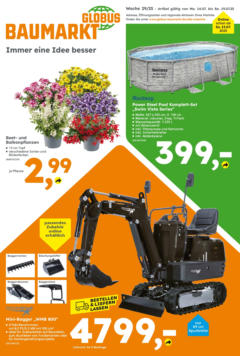 Globus Baumarkt prospekt Ilmenau	 gültig ab dem 13.07.2025