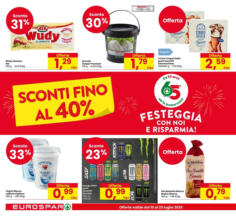 Sconti fino al 40%