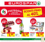 Eurospar Sconti fino al 40% - al 23.07.2025