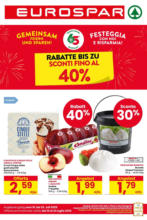 Eurospar Sconti fino al 40% - al 23.07.2025