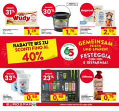 Sconti fino al 40%