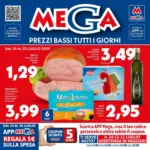 Supermercati Mega Prezzi bassi tutti i giorni - al 23.07.2025
