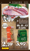 Precios válidos del 10 al 16 de julio