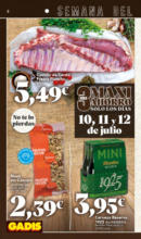 Precios válidos del 10 al 16 de julio de 2025 para los Gadis de Galicia