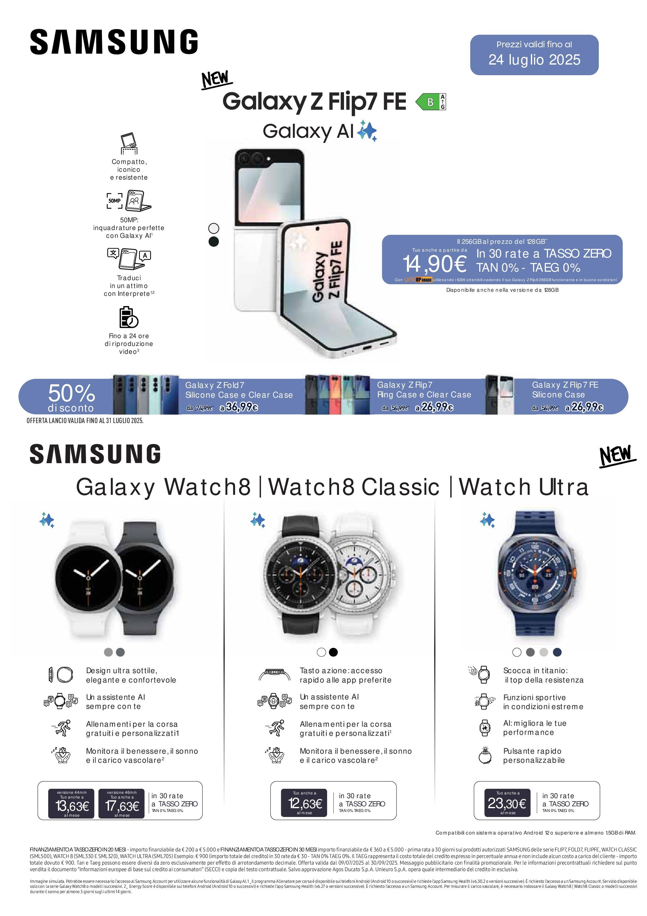 Nuovo Unieuro Tecnologia catalogo dal 03/07/2025 > offerte anteprima 🛍️ | Pagina: 36 | Prodotti: Tè, Top, Silicone, Samsung