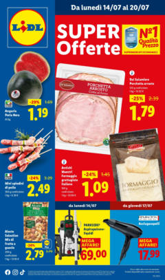 Anteprima del volantino Lidl - Super Offerte valido a partire dal 13.07.2025