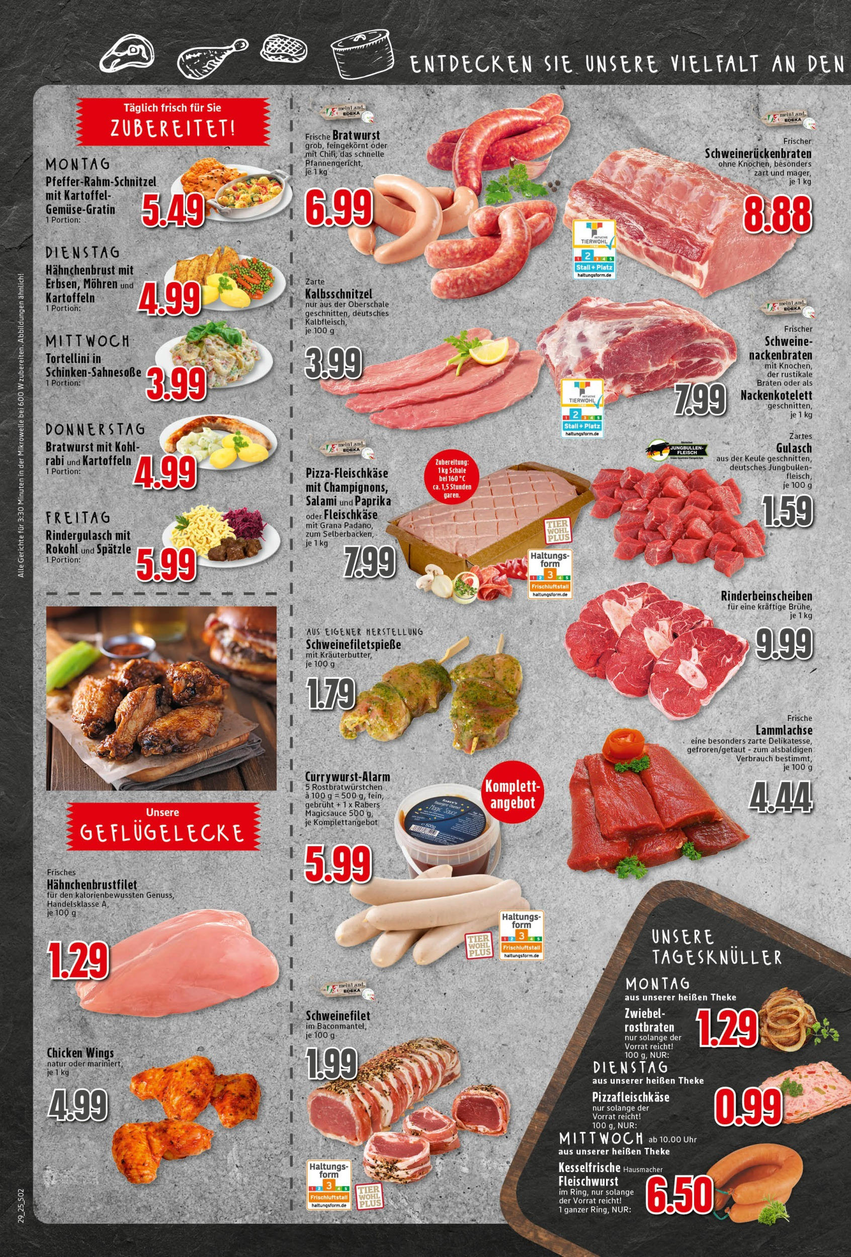 Edeka prospekt Neukirchen-Vluyn	 (ab 13.07.2025) » Angebote Online | Seite: 2 | Produkte: Mikrowelle, Theke, Mohren, Gulasch