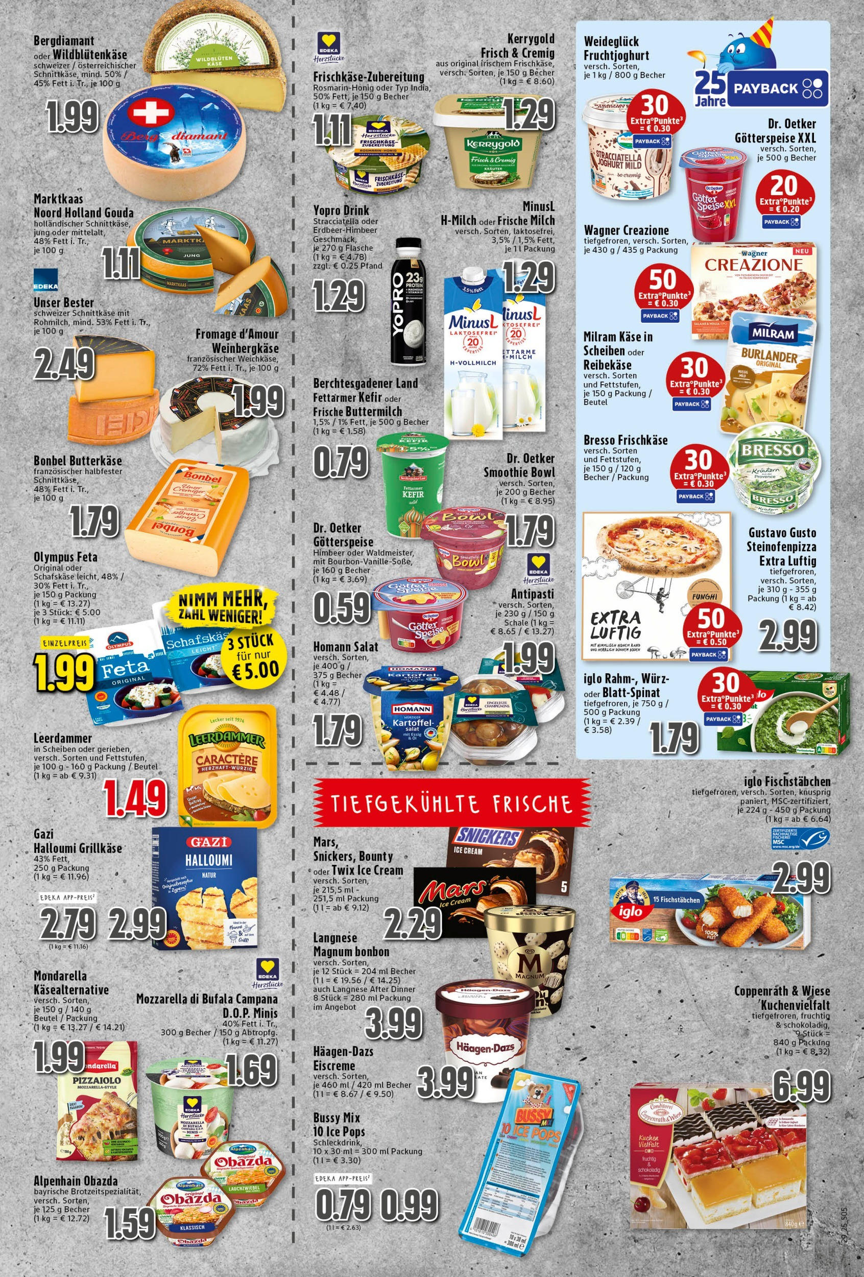 Edeka prospekt Neukirchen-Vluyn	 (ab 13.07.2025) » Angebote Online | Seite: 5 | Produkte: Buttermilch, Feta, Twix, Frischkase