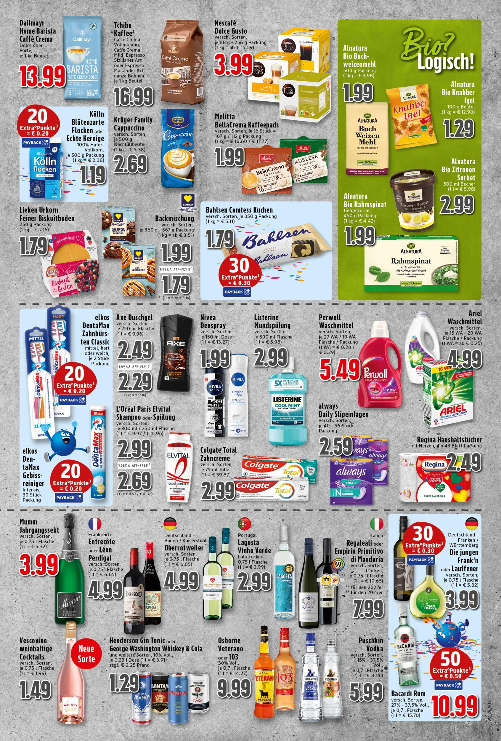 Edeka prospekt Neukirchen-Vluyn	 (ab 13.07.2025) » Angebote Online | Seite: 7 | Produkte: Kaffee, Weizenmehl, Entrecote, Whiskey