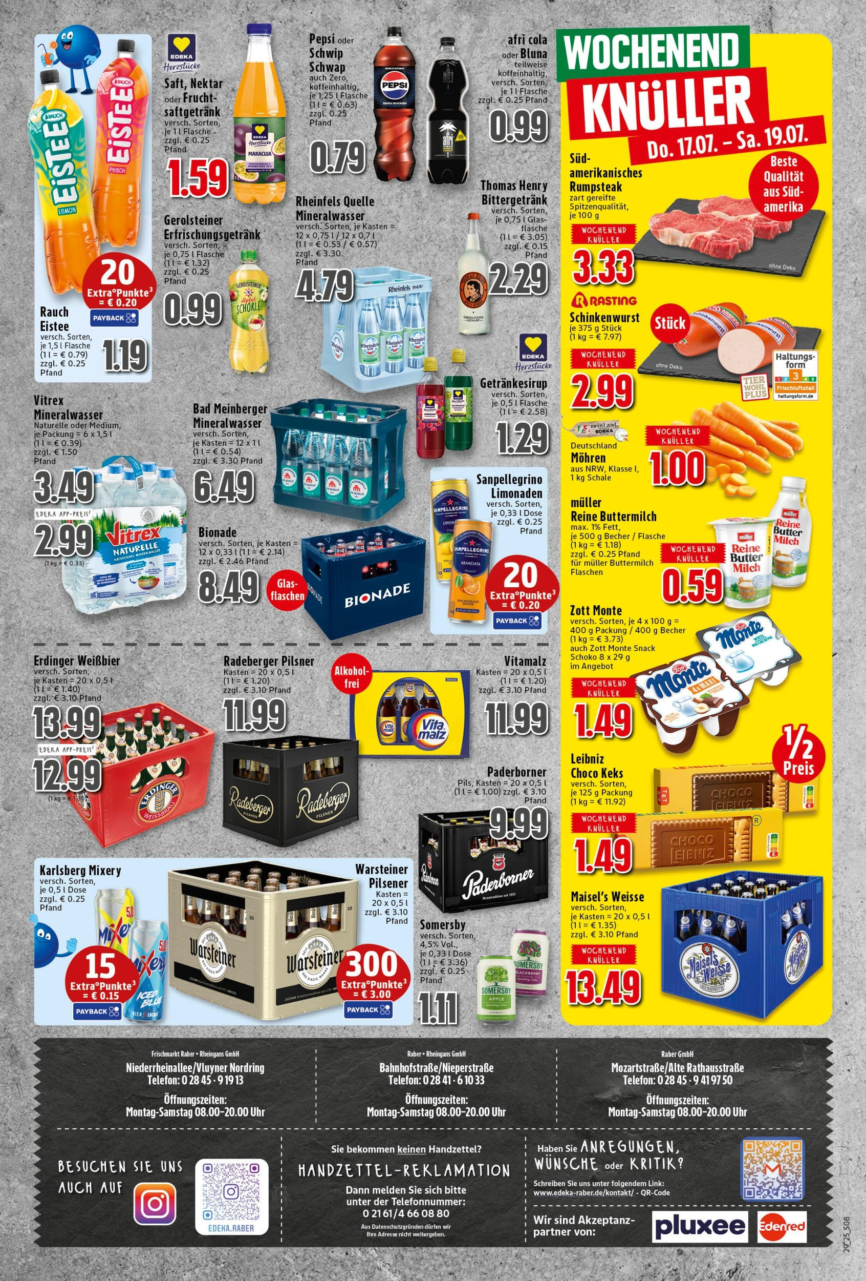 Edeka prospekt Neukirchen-Vluyn	 (ab 13.07.2025) » Angebote Online | Seite: 8 | Produkte: Buttermilch, Apple, Mohren, Telefon