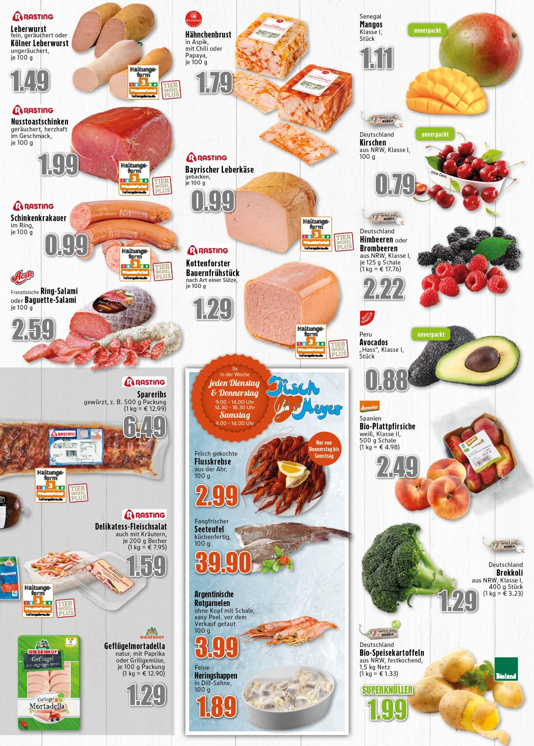 Edeka prospekt Meckenheim	 (ab 13.07.2025) » Angebote Online | Seite: 3 | Produkte: Himbeeren, Kirschen, Fisch, Chili
