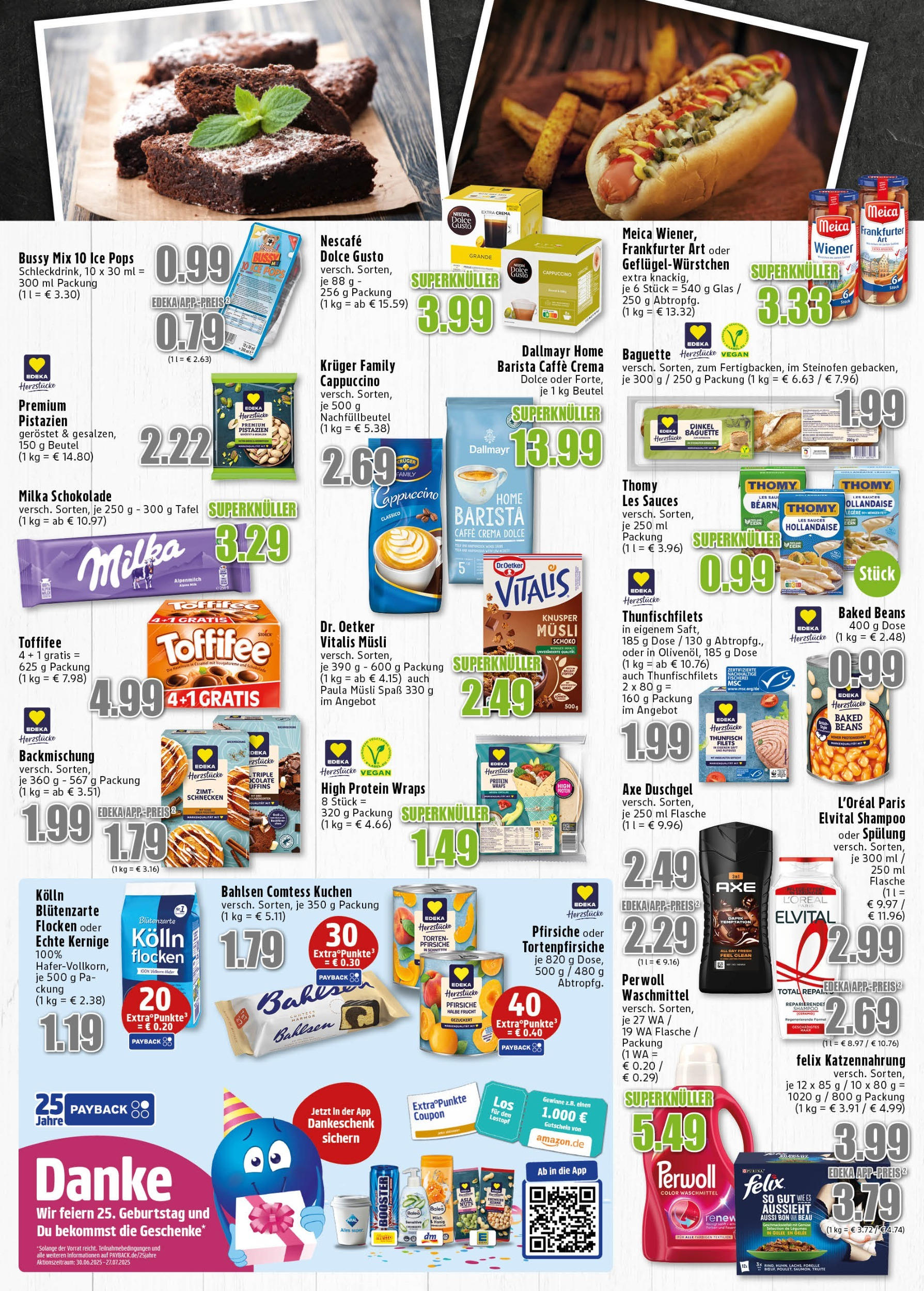 Edeka prospekt Meckenheim	 (ab 13.07.2025) » Angebote Online | Seite: 5 | Produkte: Musli, Schokolade, Shampoo, Axe