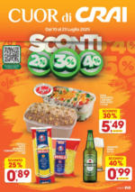 Crai Sconti 30 40 50% - al 23.07.2025
