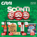 Crai Sconti 30 40 50% - al 23.07.2025