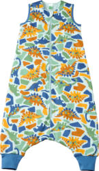 ALANA Schlafsack mit Beinen 2 TOG mit Dino-Muster, blau, 110 cm