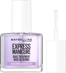 MAYBELLINE NEW YORK Nagelpflegeset Express Manicure 3-in-1 Strength, Wear & Shine Hardening Base Treatment Nagelhärter Base Coat