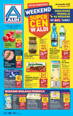 Pogląd oferty "Aldi - Aldi weekend ważne do 19.07" - ważna od 16.07.2025
