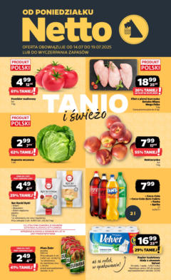 Pogląd oferty "Netto gazetka - Spożywcza" - ważna od 14.07.2025