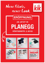 KiK: Neueröffnung in Planegg
