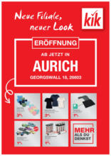 KiK: Neueröffnung in Aurich