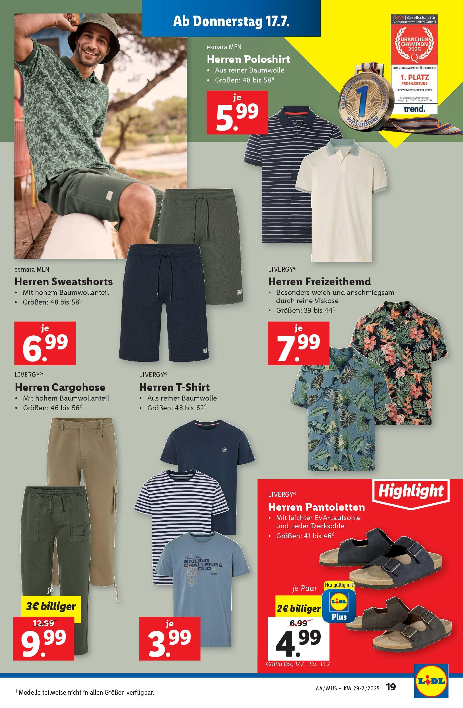 Lidl - Lidl: Flugblatt in deiner Nähe ab 16.07.2025 - Angebote ab donnerstag | Seite: 21