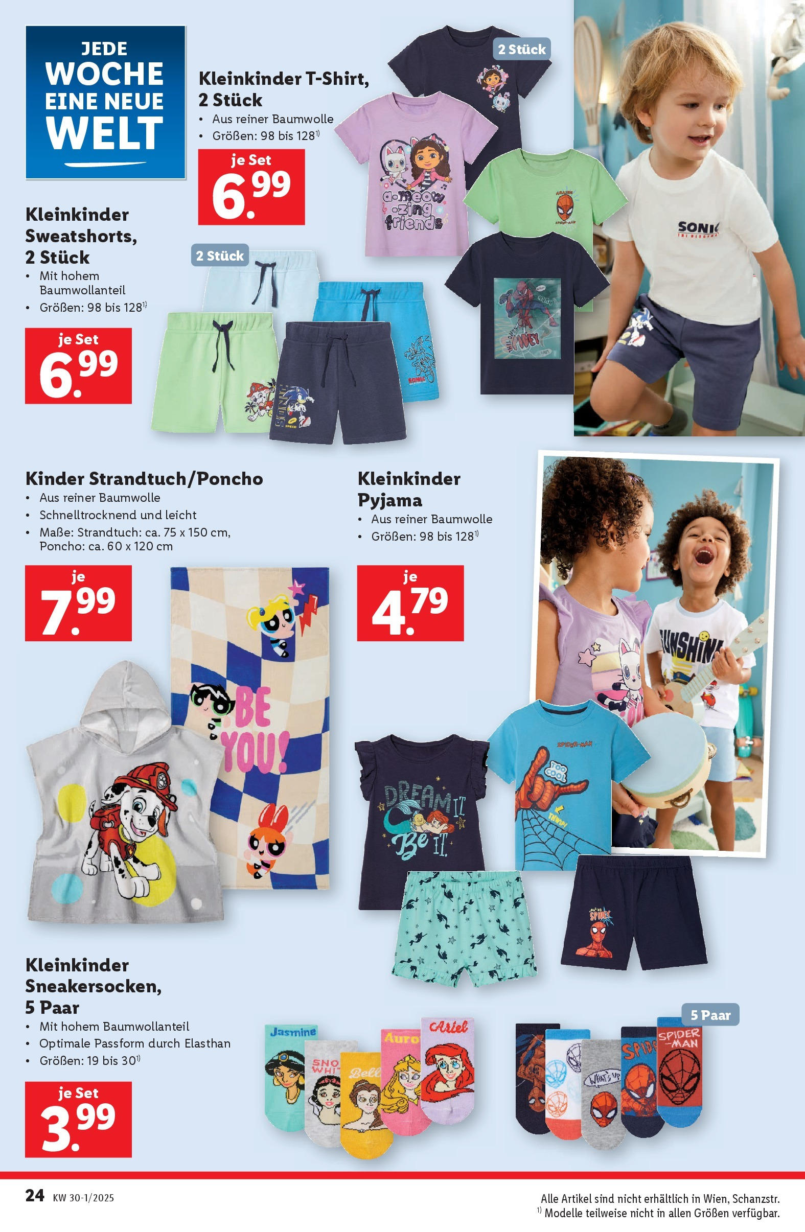 Lidl - Lidl: Flugblatt in deiner Nähe ab 16.07.2025 - Angebote ab donnerstag | Seite: 30 | Produkte: Pyjama