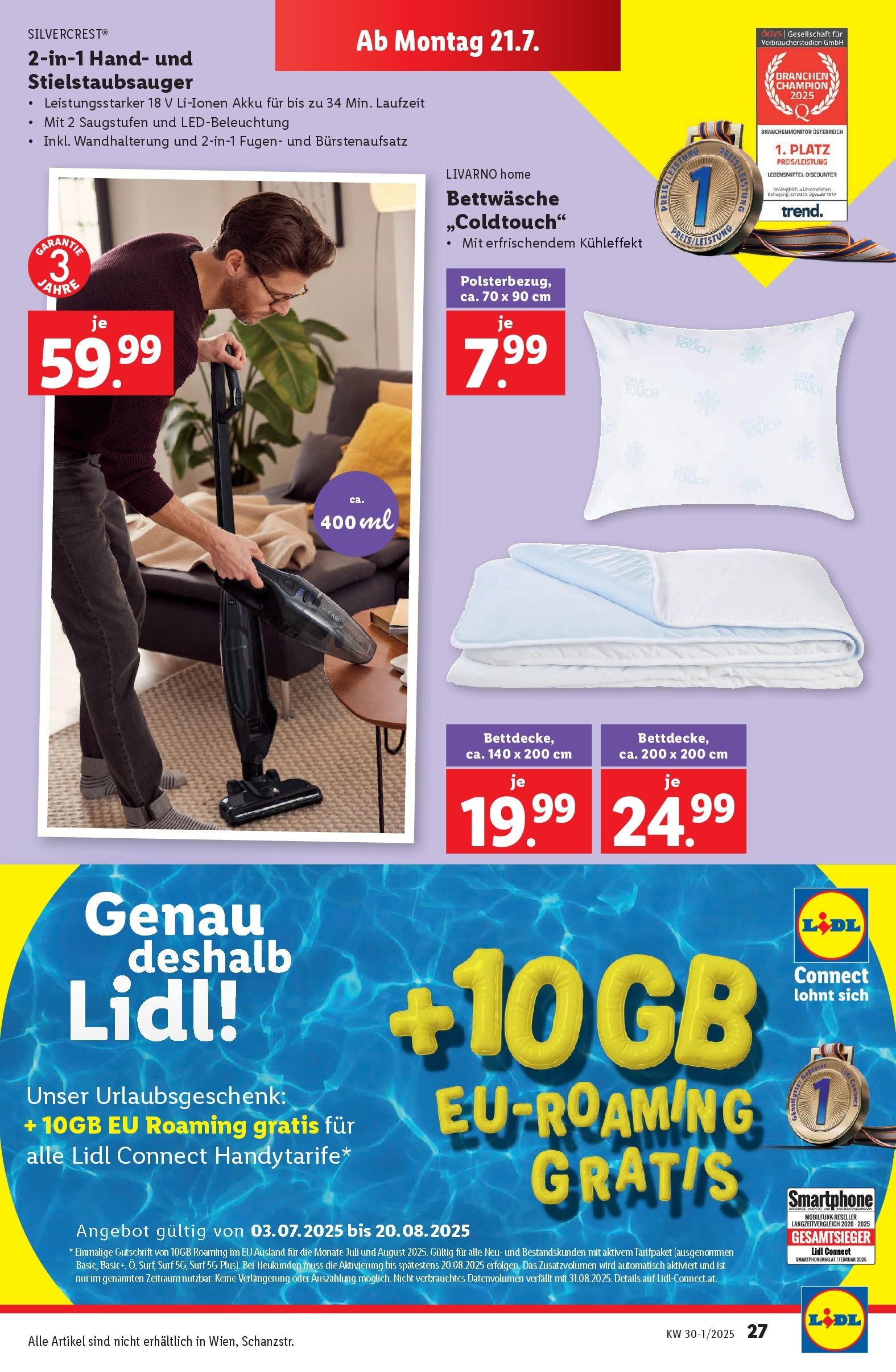 Lidl - Lidl: Flugblatt in deiner Nähe ab 16.07.2025 - Angebote ab donnerstag | Seite: 33 | Produkte: Smartphone
