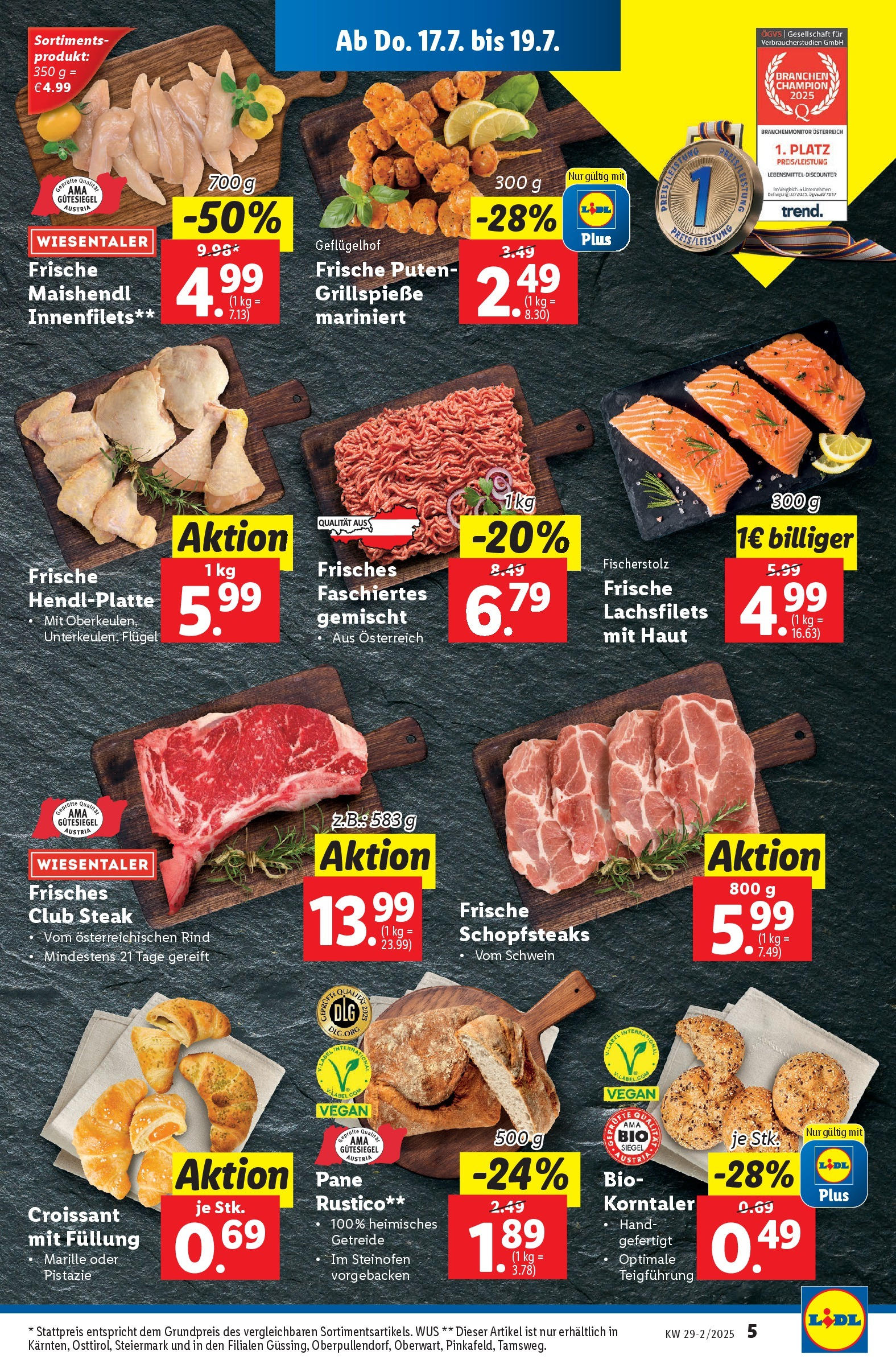 Lidl - Lidl: Flugblatt in deiner Nähe ab 16.07.2025 - Angebote ab donnerstag | Seite: 7 | Produkte: Getreide, Rizsliszt