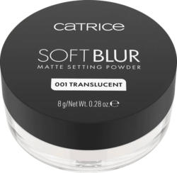CATRICE Puder Soft Blur Matte Setting 001 Translucent