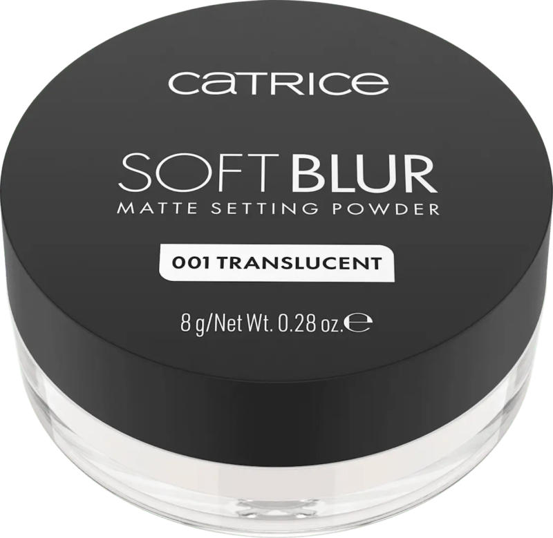 CATRICE Puder Soft Blur Matte Setting 001 Translucent