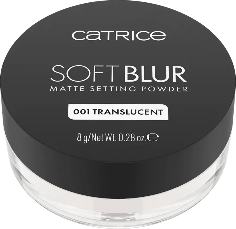 CATRICE Puder Soft Blur Matte Setting 001 Translucent