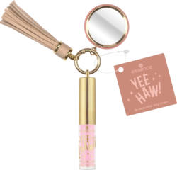 essence Lipgloss mit Schlüsselanhänger Yee Haw! 01 Boots On, Carry On! Boots, Hat, Go!