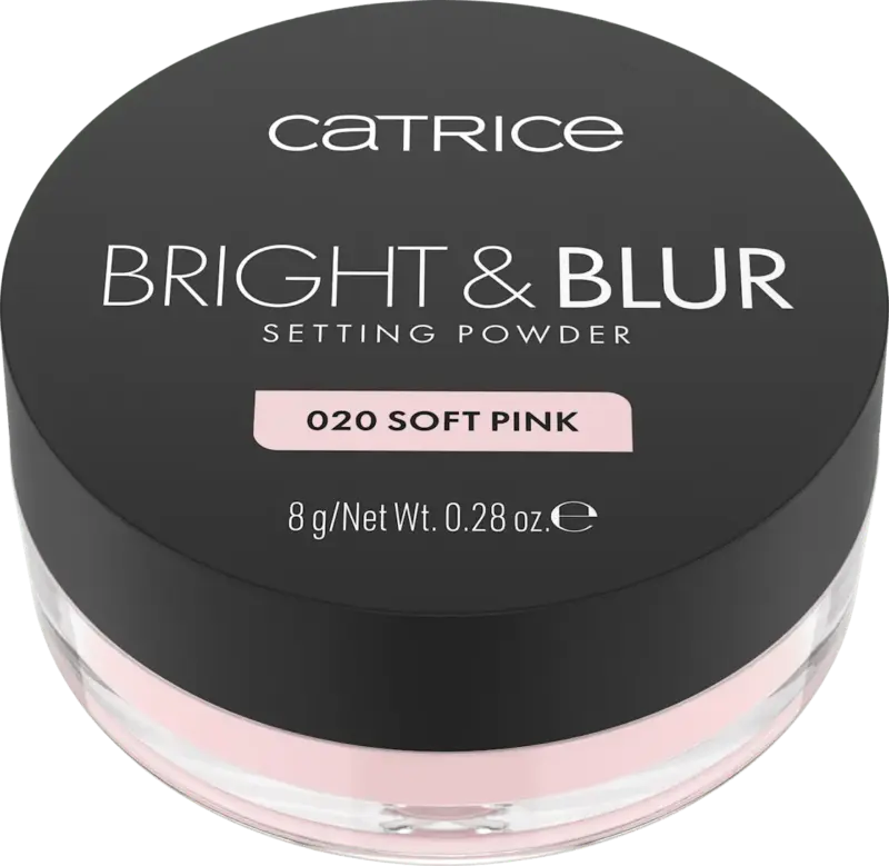 CATRICE Puder Bright & Blur Setting 020 Soft Pink