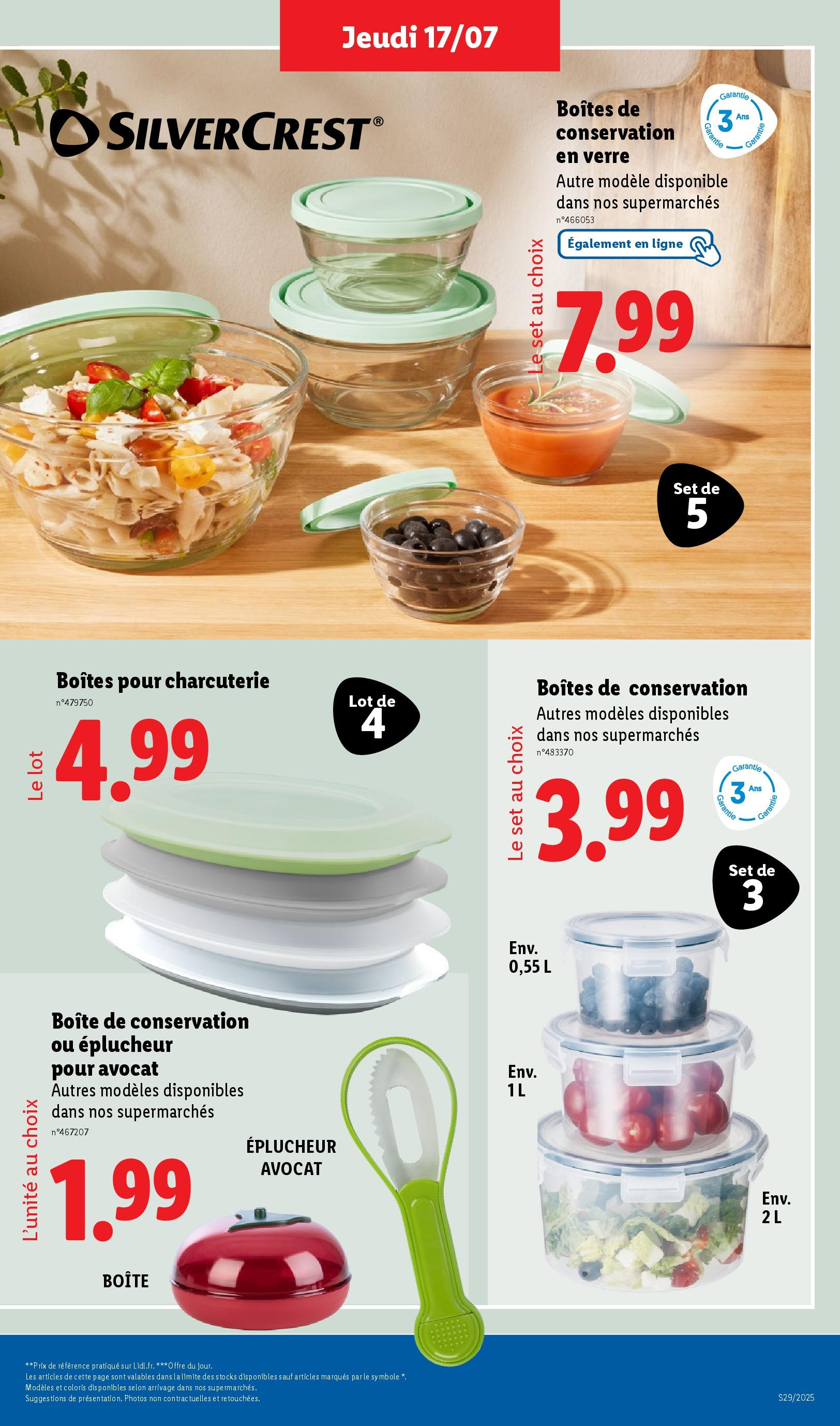 Catalogue LIDL du 16/07/2025 | Promo prospectus en ligne | Page: 31 | Produits: Avocat Catalogue LIDL du 16/07/2025 | Promo prospectus en ligne | Page: 31 | Produits: Avocat
