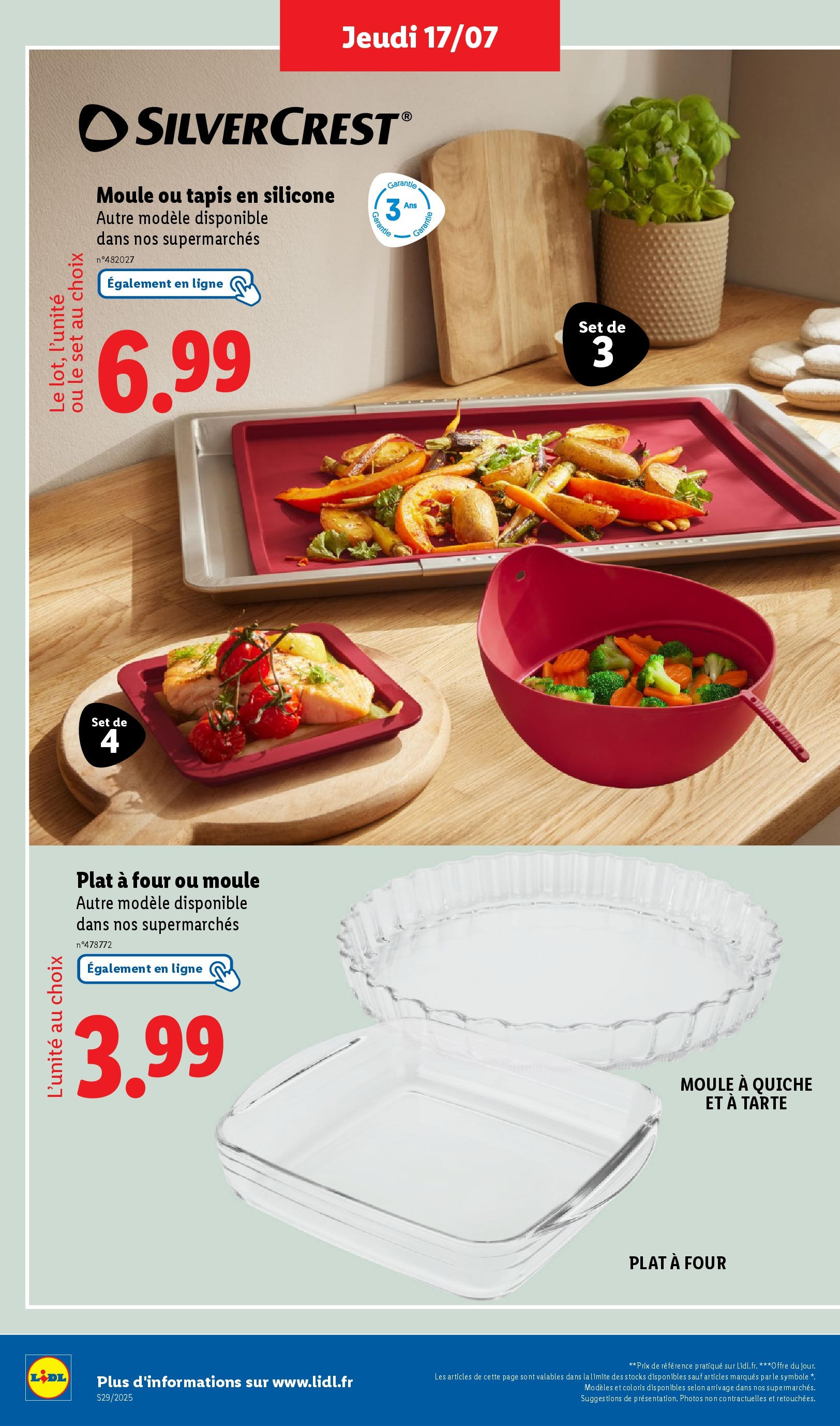 Catalogue LIDL du 16/07/2025 | Promo prospectus en ligne | Page: 38 | Produits: Four, Tapis Catalogue LIDL du 16/07/2025 | Promo prospectus en ligne | Page: 38 | Produits: Four, Tapis