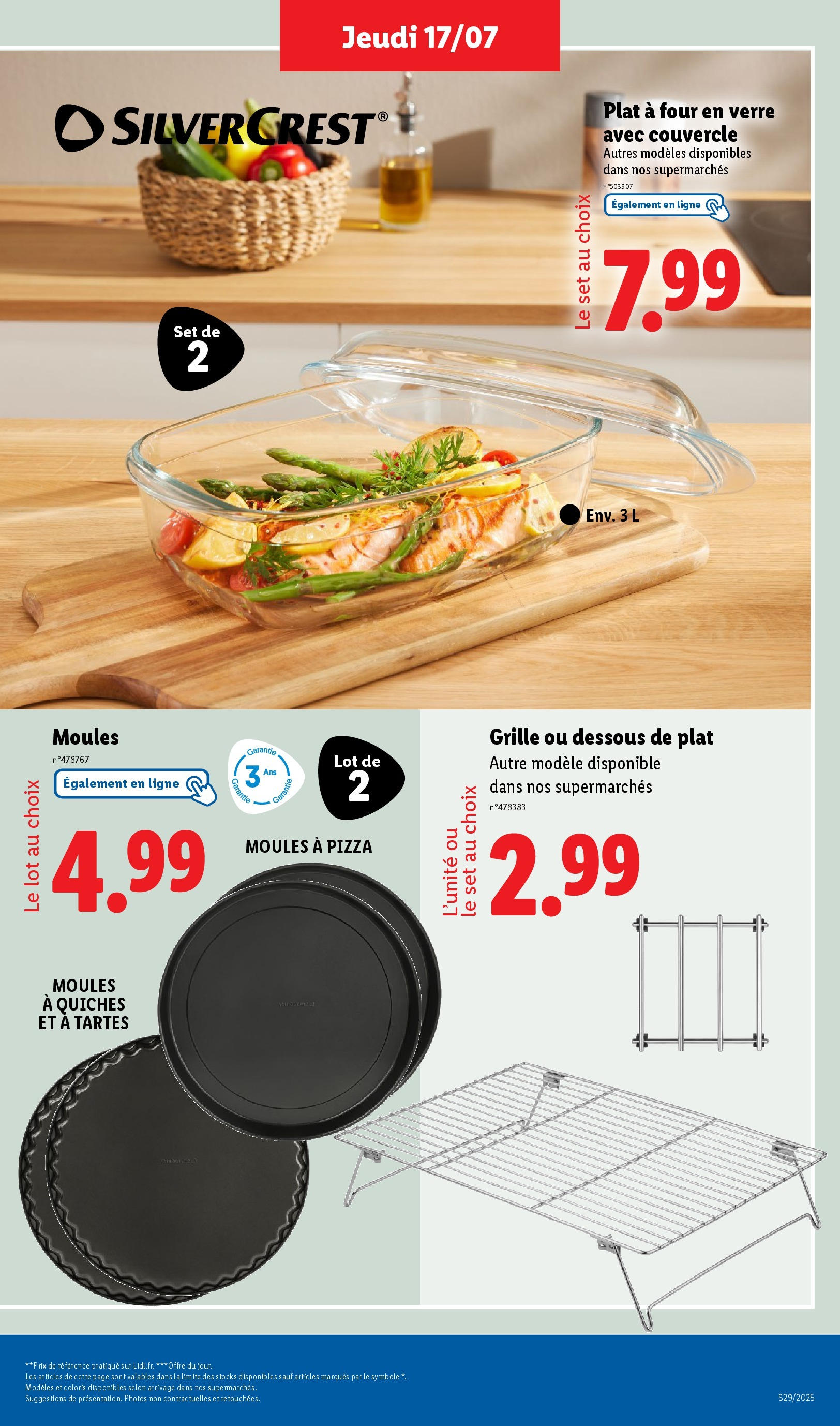 Catalogue LIDL du 16/07/2025 | Promo prospectus en ligne | Page: 39 | Produits: Four, Pizza Catalogue LIDL du 16/07/2025 | Promo prospectus en ligne | Page: 39 | Produits: Four, Pizza