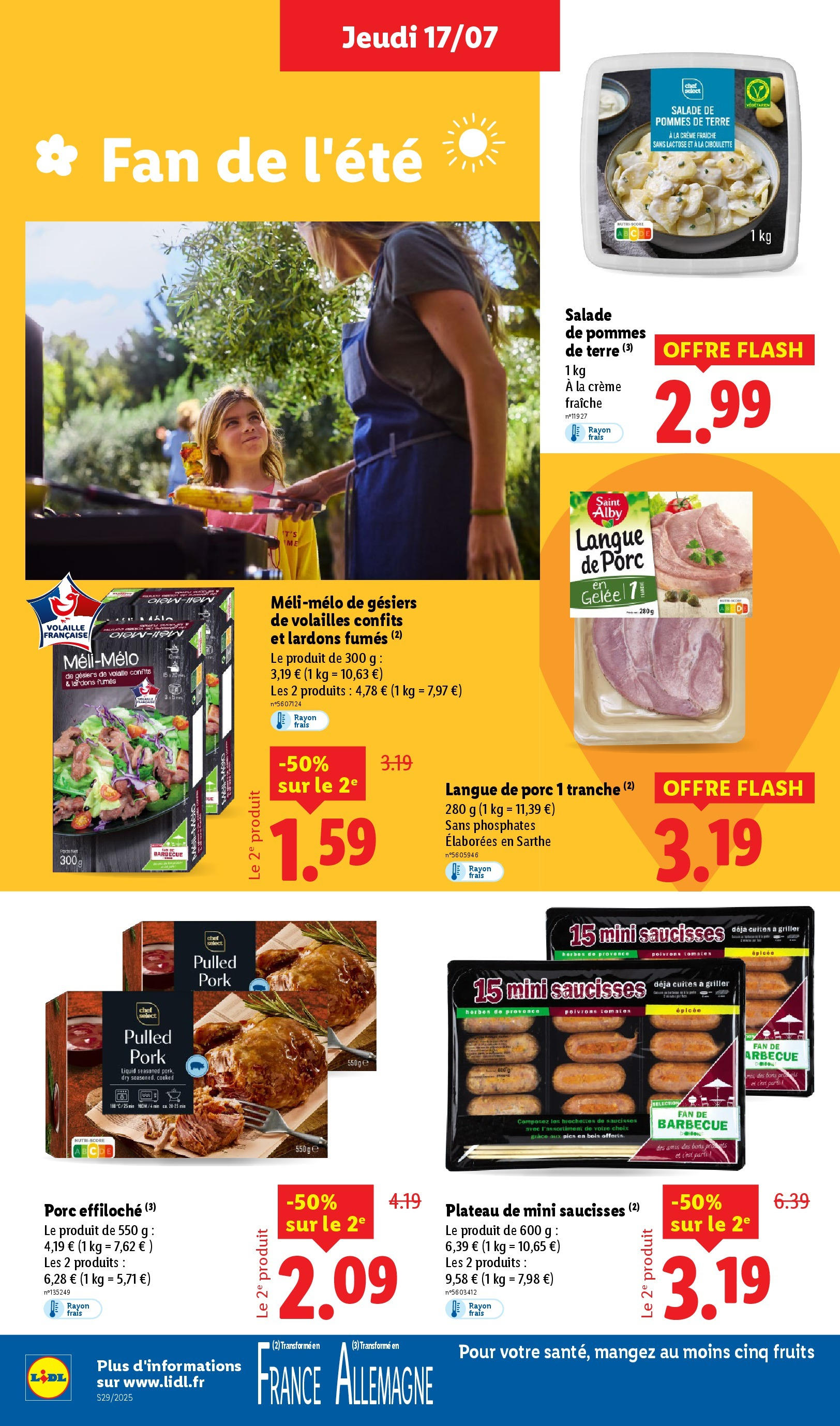 Catalogue LIDL du 16/07/2025 | Promo prospectus en ligne | Page: 18 | Produits: Tomates, Gelée, Crème, Pommes de terre Catalogue LIDL du 16/07/2025 | Promo prospectus en ligne | Page: 18 | Produits: Tomates, Gelée, Crème, Pommes de terre