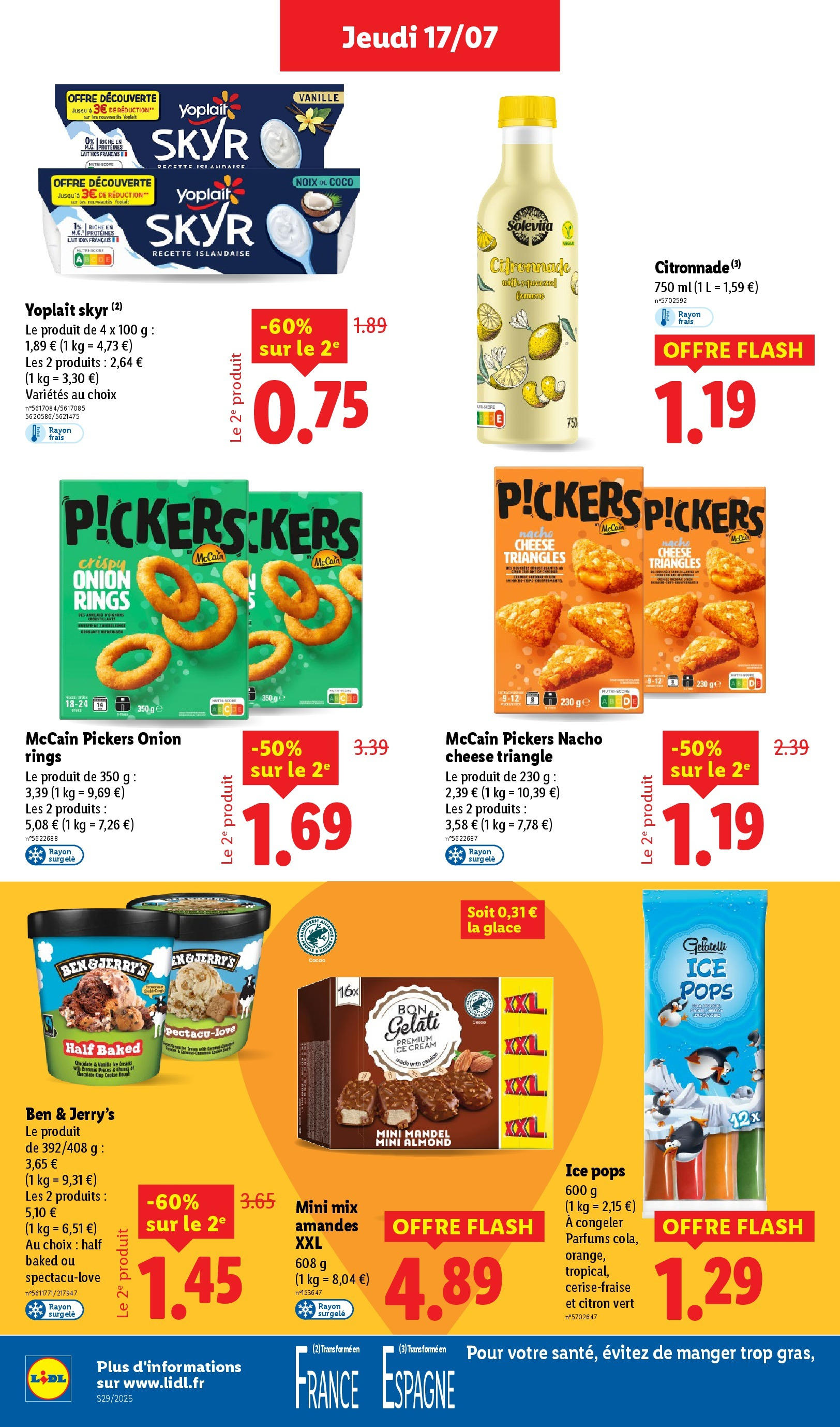 Catalogue LIDL du 16/07/2025 | Promo prospectus en ligne | Page: 20 | Produits: Noix de coco, Lait, Noix, Amandes Catalogue LIDL du 16/07/2025 | Promo prospectus en ligne | Page: 20 | Produits: Noix de coco, Lait, Noix, Amandes