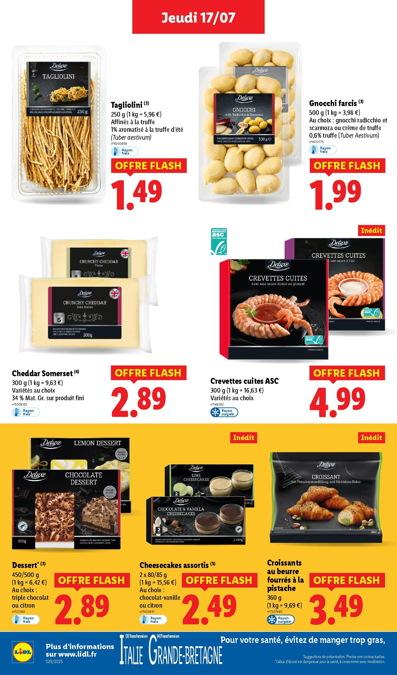 Catalogue LIDL du 16/07/2025 | Promo prospectus en ligne | Page: 26 | Produits: Citron, Base, Beurre, Crème Catalogue LIDL du 16/07/2025 | Promo prospectus en ligne | Page: 26 | Produits: Citron, Base, Beurre, Crème