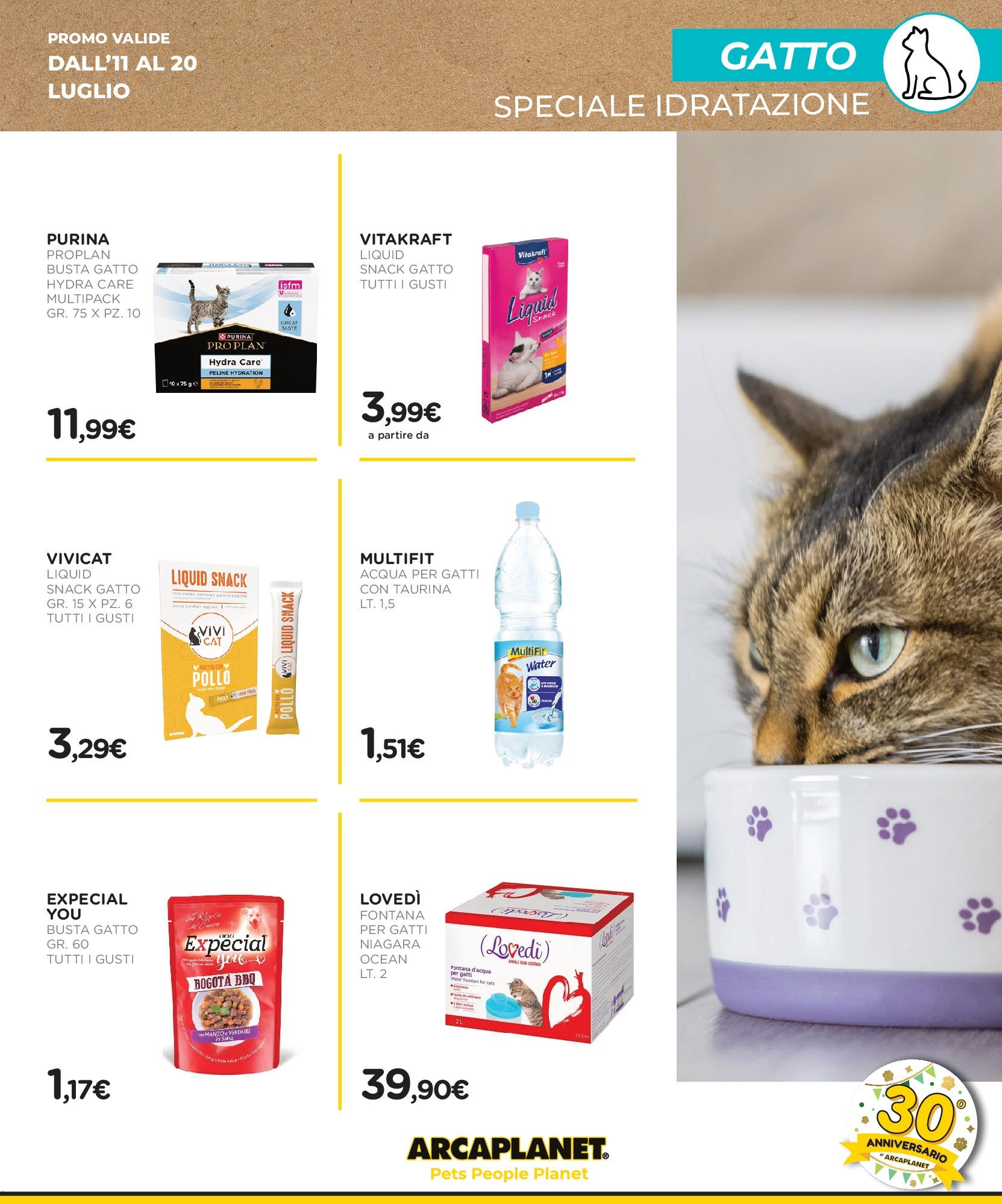 Nuovo Arcaplanet - -30% su incredibili prodotti dal 13/07/2025 > offerte anteprima 🛍️ | Pagina: 25 | Prodotti: Pollo, Acqua