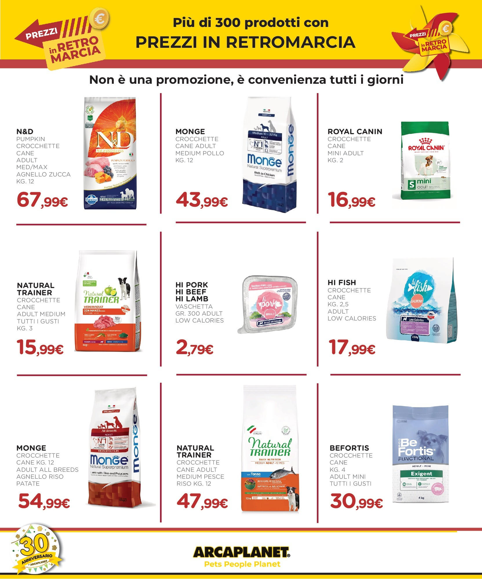 Nuovo Arcaplanet - -30% su incredibili prodotti dal 13/07/2025 > offerte anteprima 🛍️ | Pagina: 30 | Prodotti: Salmone, Riso, Zucca, Crocchette cane