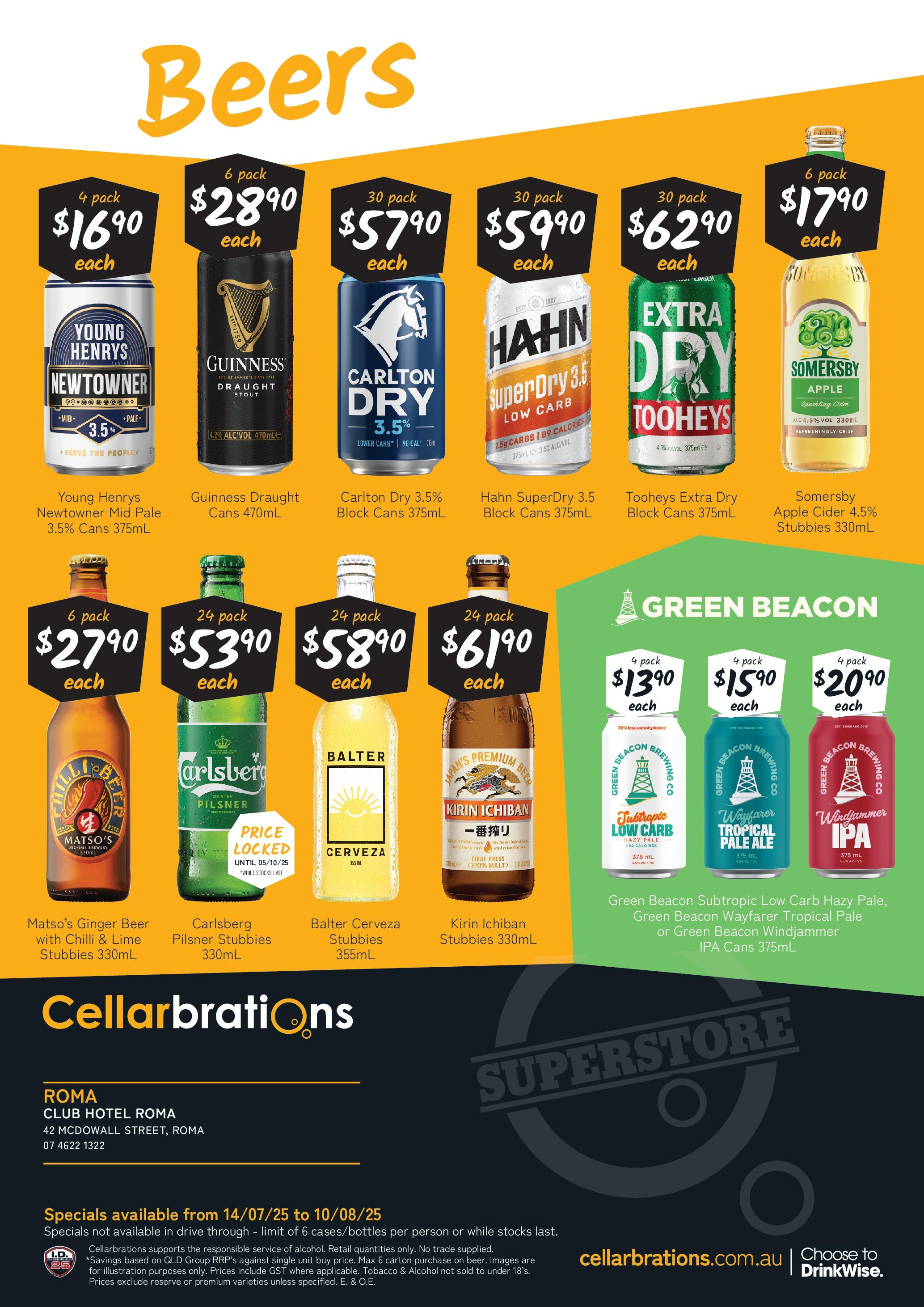 Cellarbrations - Winter Drops. QLD 14/07 - 13/07/2025 > weekly / monthly specials | Page: 6 | Products: Ginger, Chilli, Lime, Press