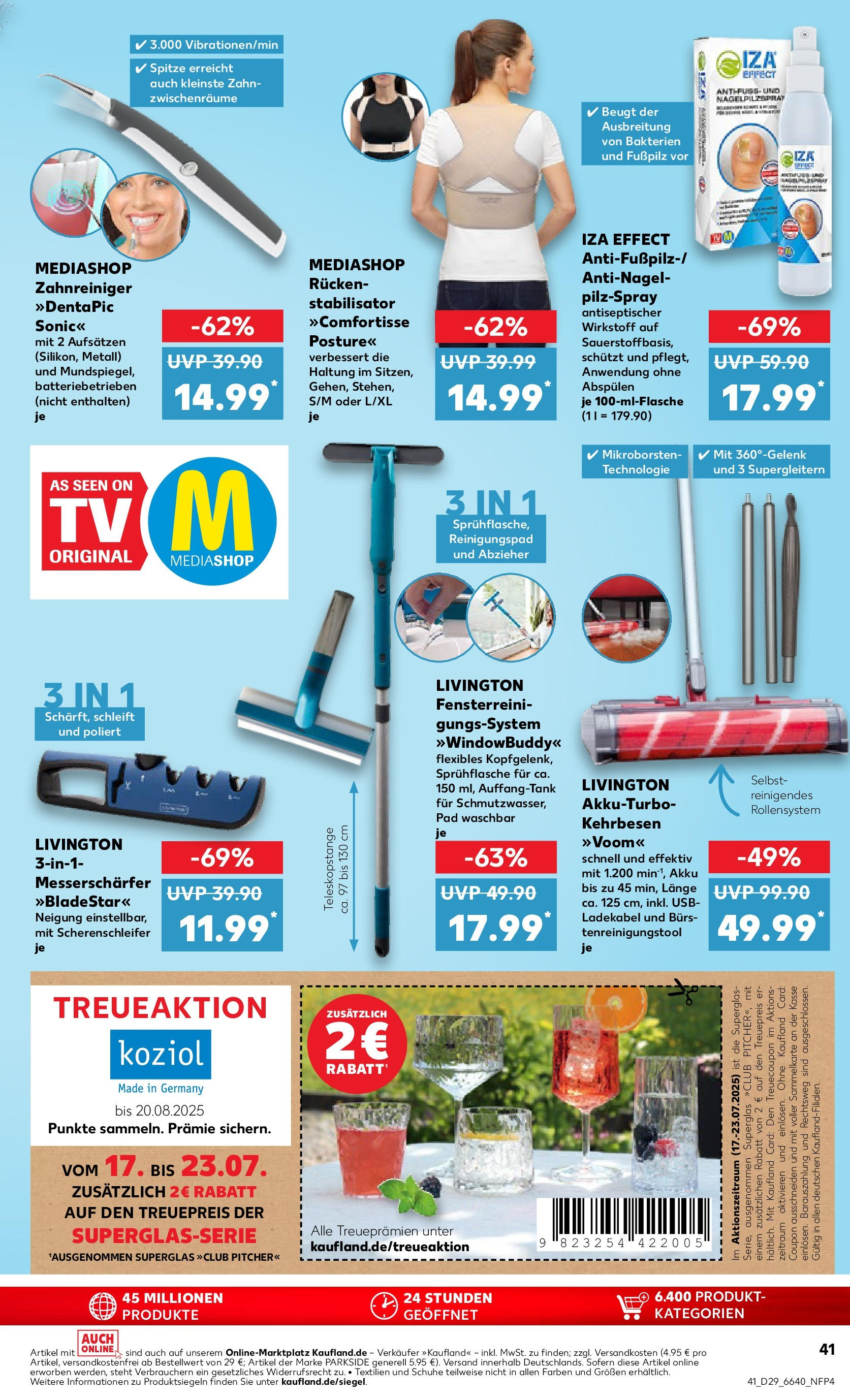 Prospekt Kaufland ab 16.07.2025 » Angebote Online zum Blättern | Seite: 41 | Produkte: USB, Ladekabel