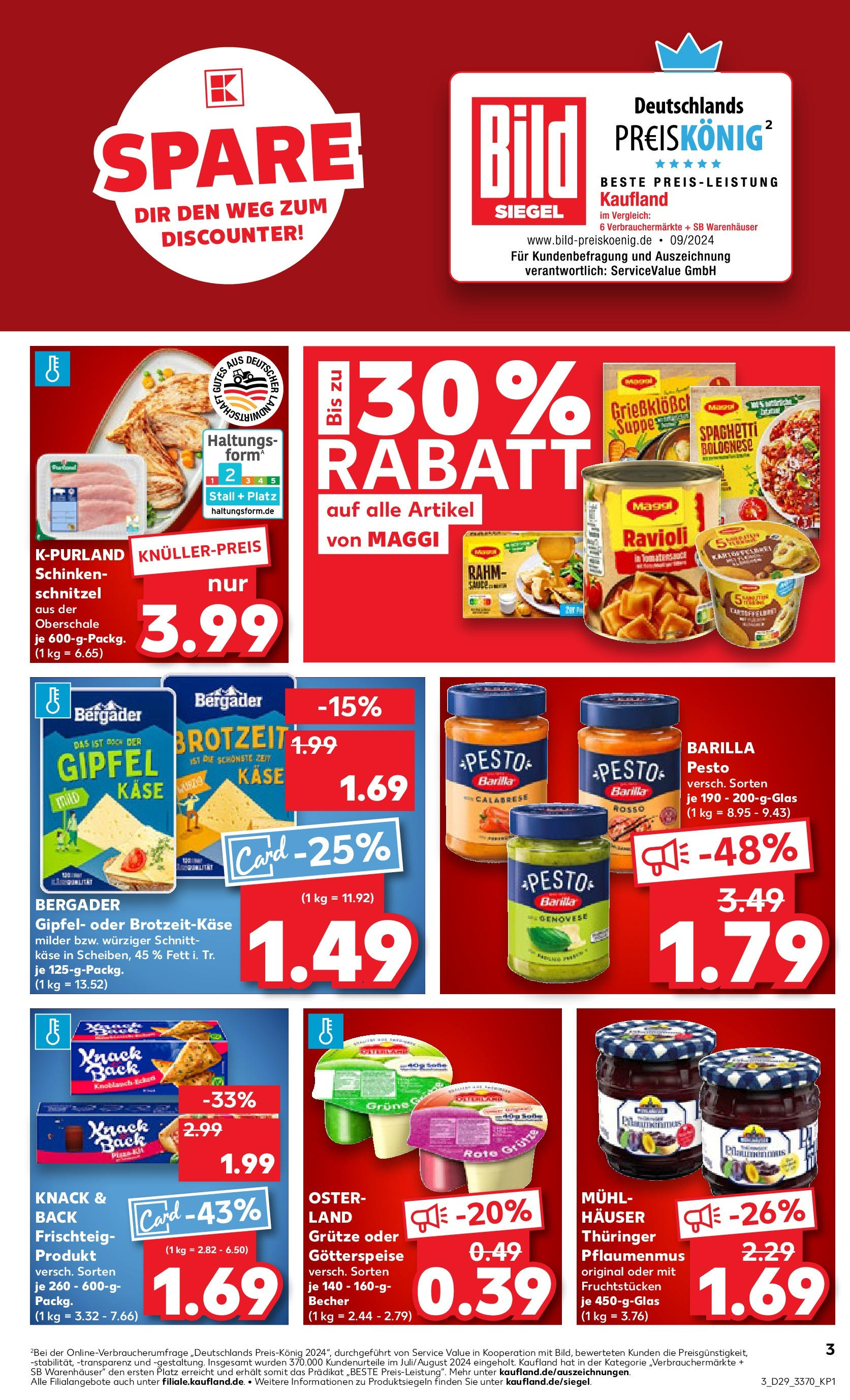 Prospekt Kaufland ab 16.07.2025 » Angebote Online zum Blättern | Seite: 5 | Produkte: Maggi, Schnitzel, Knoblauch, Schinken