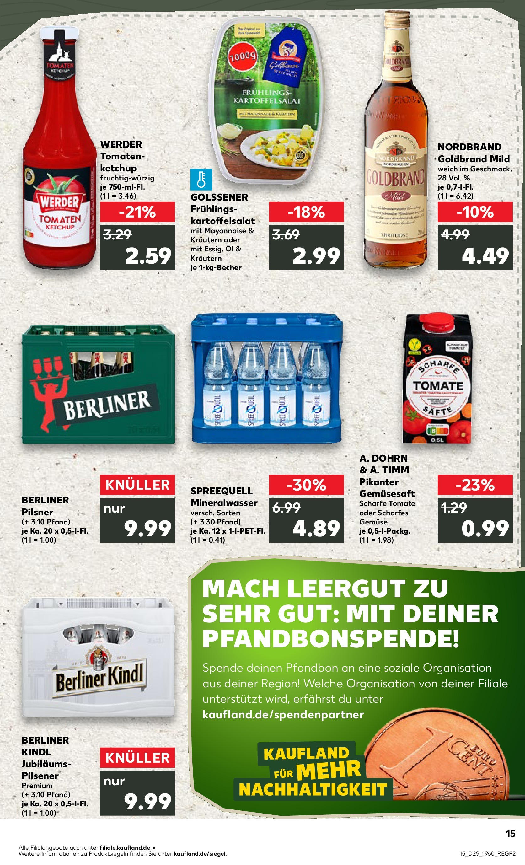 Prospekt Kaufland ab 16.07.2025 » Angebote Online zum Blättern | Seite: 2 | Produkte: Berliner, Öl, Gemüse, Mayonnaise