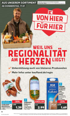 Kaufland prospekt München	 gültig ab dem 17.07.2025