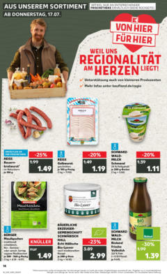 Kaufland prospekt Heidenheim An Der Brenz	 gültig ab dem 16.07.2025