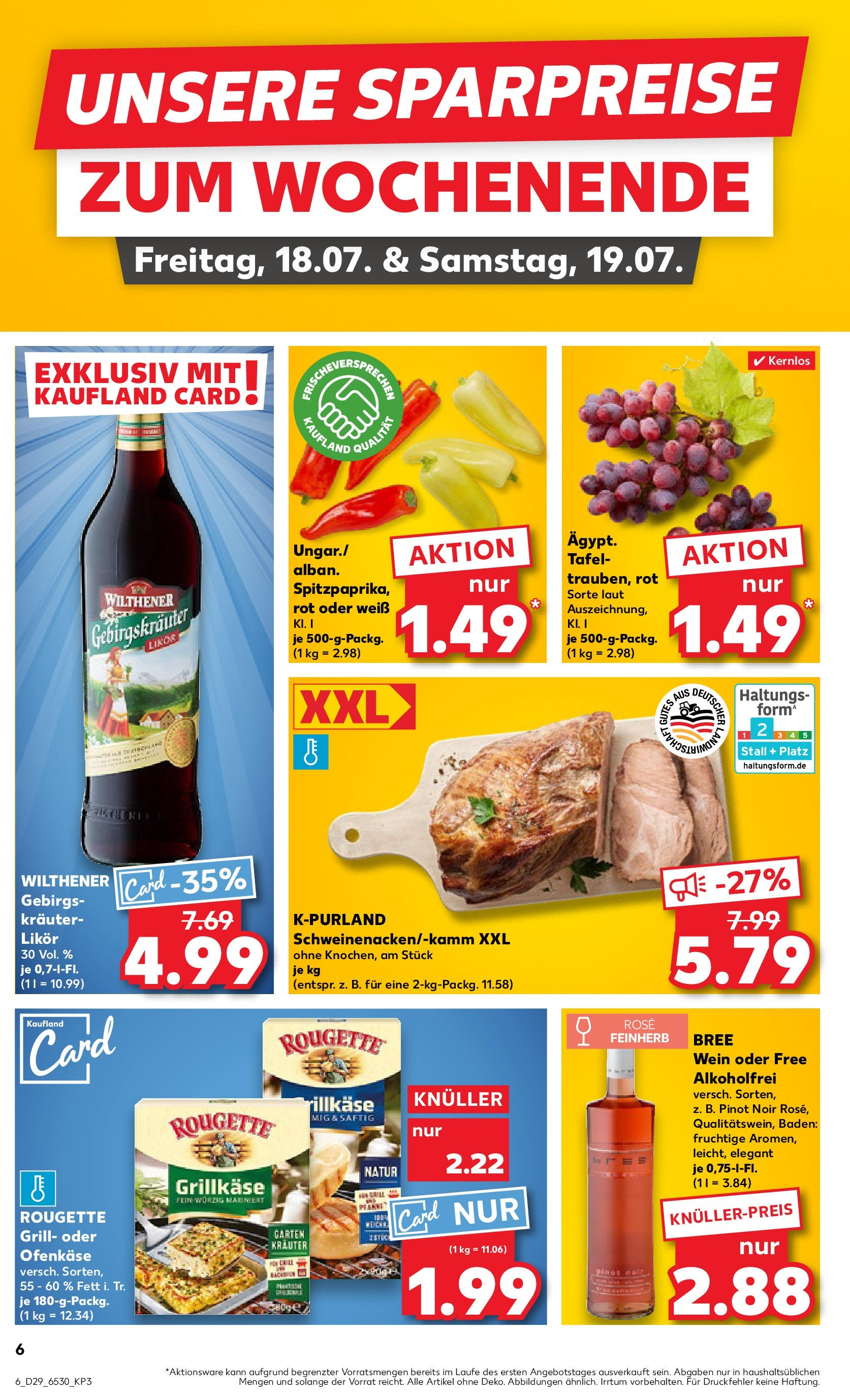 Prospekt Kaufland ab 16.07.2025 » Angebote Online zum Blättern | Seite: 8 | Produkte: Grill, Wilthener, Bree, Wein