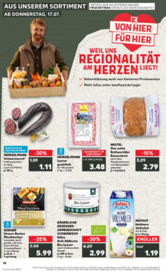 Kaufland prospekt Steinheim An Der Murr	 gültig ab dem 16.07.2025